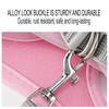 Dog Harness for Small Dogs Cats Reflective Pet Harness And Leash Set Adjustable Breathable Pet Chest Vest Leash Dog Accessories