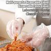 200Pcs Disposable Clear Plastic Gloves Latex Powder Free Home Work Use Safe Gloves for Cooking Cleaning Painting