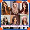 2025 Popular Long Wig for Women Middle Part Wig