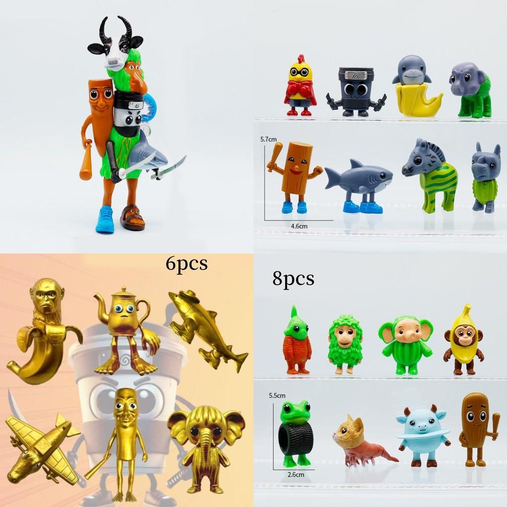 Italian Brainrot Al Pvc Mythical Creatures Figure Set With Collectible Design For Fantasy Enthusiasts