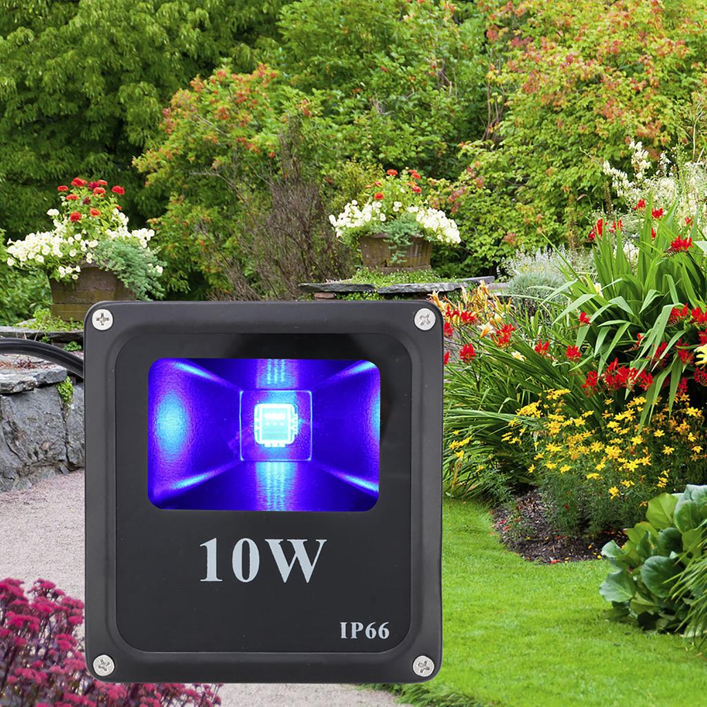10 Вт RGB светодиодный прожектор Водонепроницаемый для сада, двора, газона на открытом воздухе