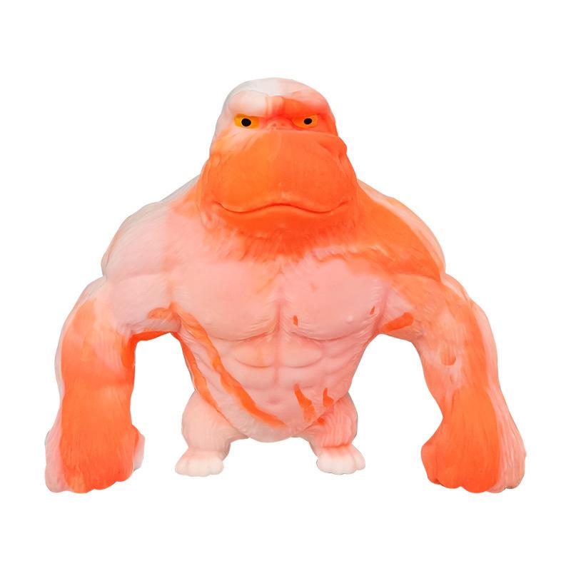 14см Антистресс Орангутан Непоседа Игрушки Мягкая Эластичная Обезьяна Забавная Декомпрессионная Горилла Снятие Стресса Игры Игрушка для Взрослых Детей