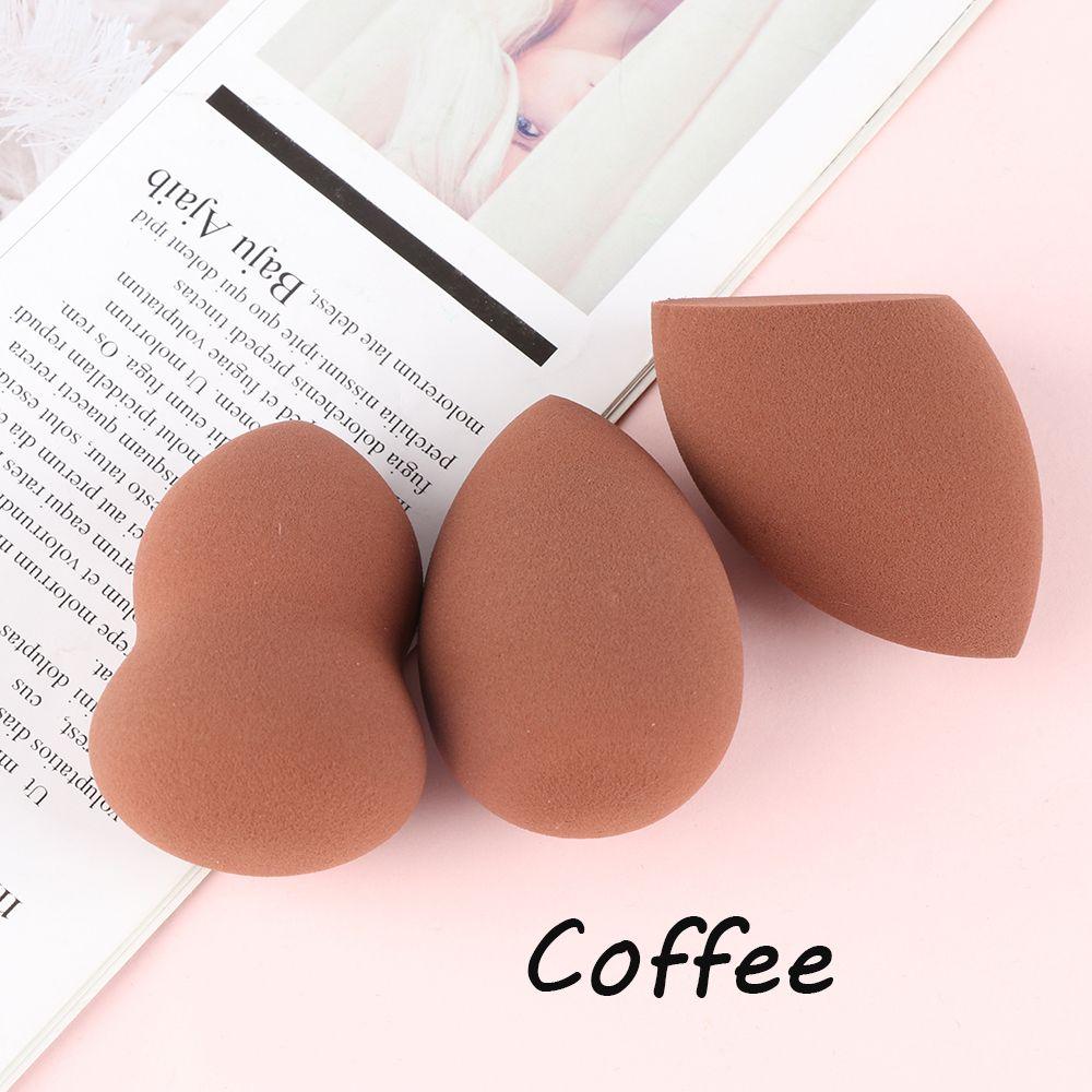 3Pcs Makeup Multi-color Cosmetic Tools Sponge Puff Blending Sponges Foundation Powder Blender Puff