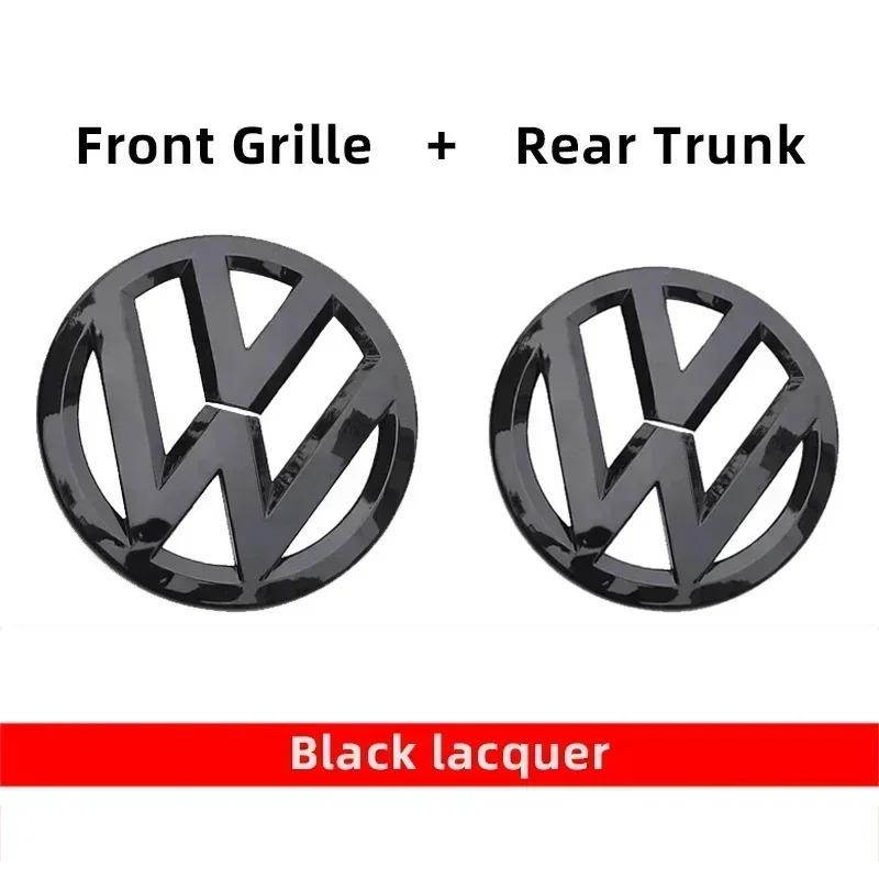 O3Car Logo Front Grille Rear Trunk Decoration Sticker Accessories For Volkswagen VW GTI Golf 6 7 8 Polo VW CC Passat Tiguan T-ROC