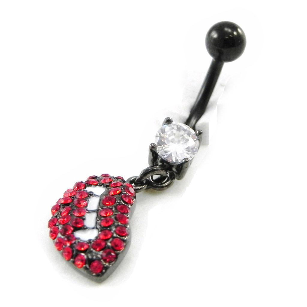 Les Trésors De Lily [I9126] - Пирсинг «Вампир» красный белый