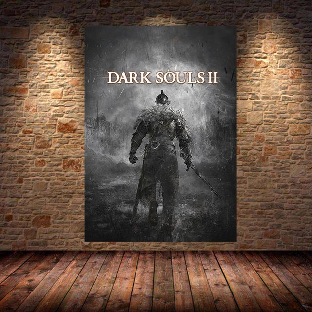 The Dark Souls 3 Poster with Game, Oil Painting, Canvas Wall Painting, Prints for Bedroom, Living Room, House, Bedroom, Bar, Restaurant, Decor