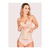 Tvigoso Model Strapless Latex Belly Shaper 4-stage Belly Concealing Corset Skin Color