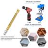 High Speed Hacksaw Drilling Woodworking Drilling Bit Set Serrated Drilling Wooden Board Expansion and Groove Pulling 6PCS