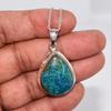 Shattuckite Pendant, 925 Sterling Silver, Handmade Pendant, Statement Pendant, Gemstone Pendant, Jewelry Gift Pendant, Shattuckite stone