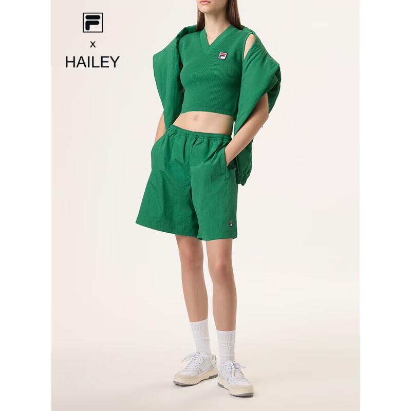 Fila Женский плетеный жилет для тенниса X Hailey с V-образным вырезом