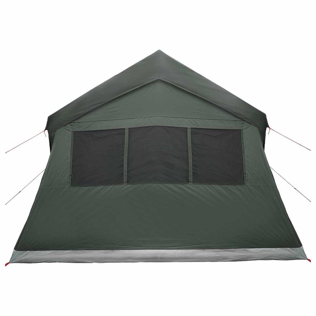 Family Tent Olive Green 487 x 340 x 216 cm Polyester and Steel
