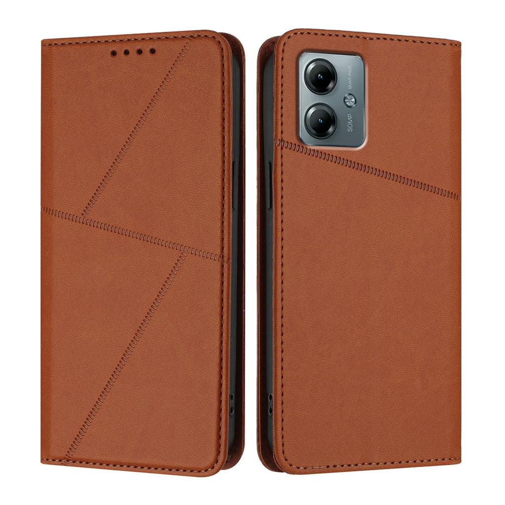 For Motorola Moto G Power (2025)/Motorola Moto G Play (2025) 5G Wallet Case Magnetic Closure Leather Flip Phone Cover with Stand