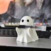 Spooky Ghost Pen Holder Cute Ghost Decor Creative Desk Ornament Quirky Adorable Pencil Stand