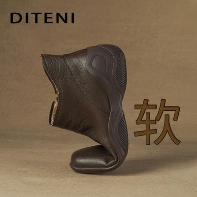 Обувь из овчины на мягкой подошве и ботильоны 2025 высокие кожаные короткие ботинки спортивные ботинки Мартина тонкие женские ботинки Челси