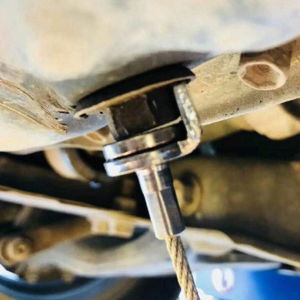 Магнитный инструмент для сливного болта Съемник сливной пробки Инструмент для снятия Защита от ожогов Замена Инструмент для авторемонта