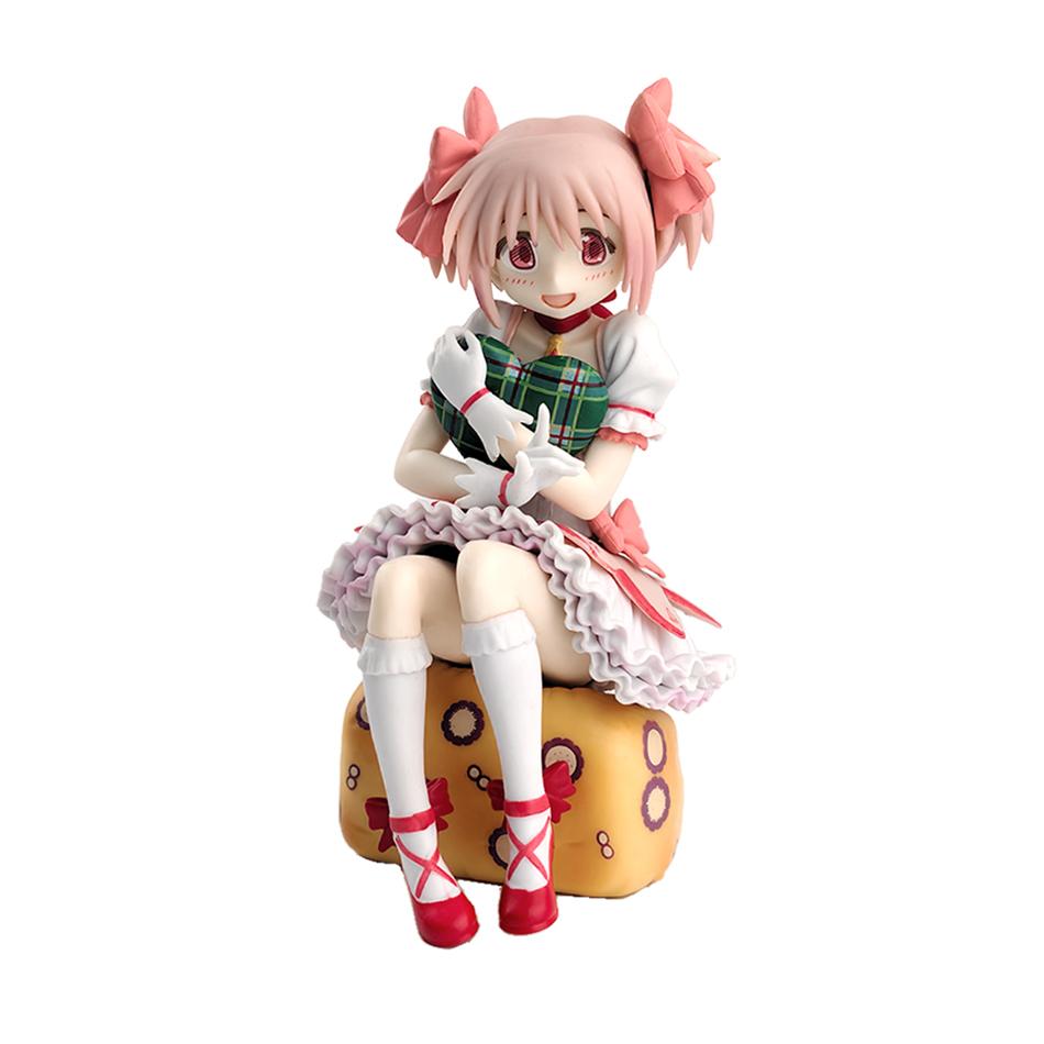 Аниме Магикано 14см Пуэлла Маги Мадока Магика Фигурка ПВХ Модель Кукла Настольное Украшение Фигурка Действия Коллекционные Игрушки Подарки