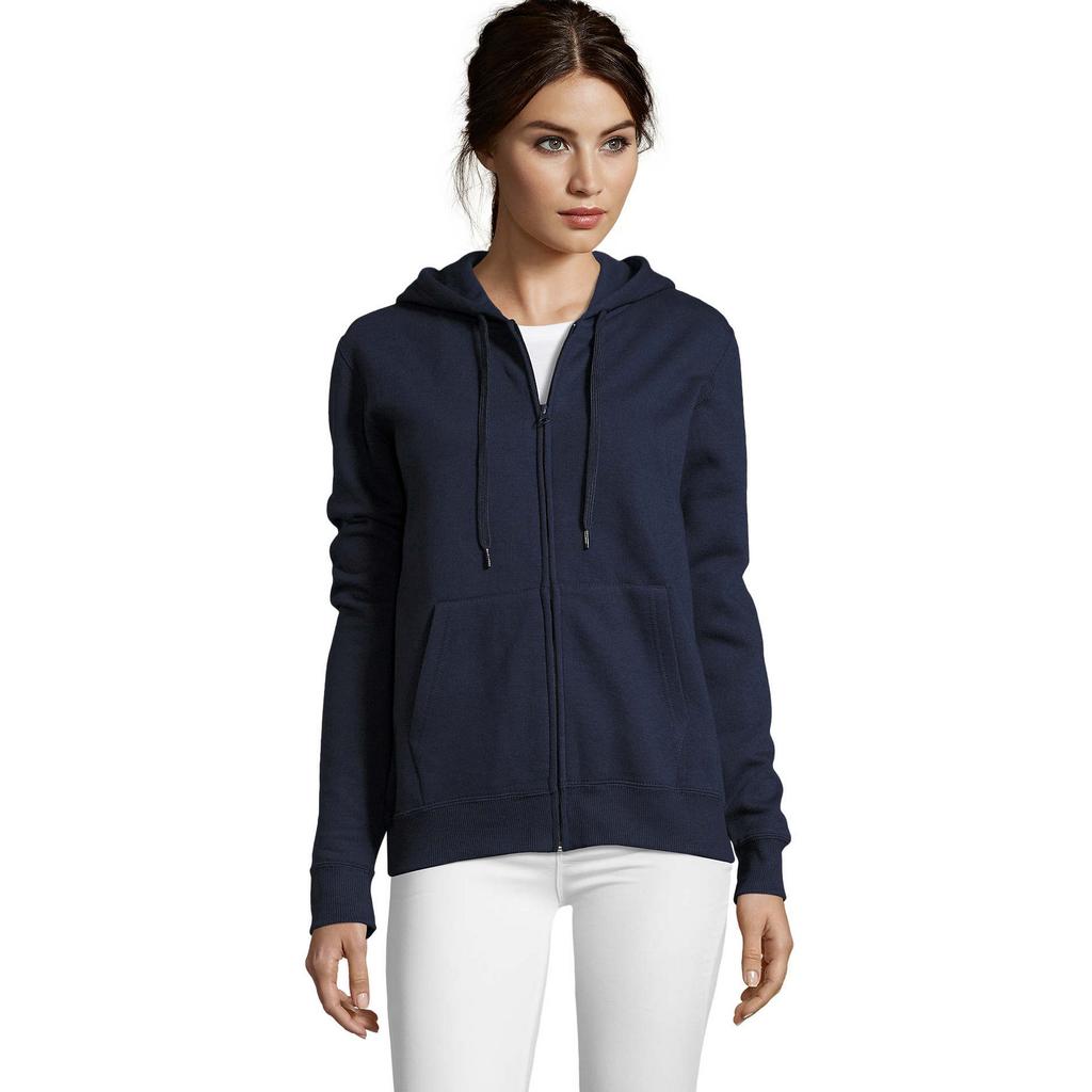 Womens/Ladies Seven Full Zip Hoodie