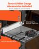 Band Saw, 229 mm, Woodworking Benchtop Bandsaw with 373W 1/2 HP Motor, 90 mm Max Cutting Height, 300 x 300 mm Cast Aluminum Table, 0-45° Tilting