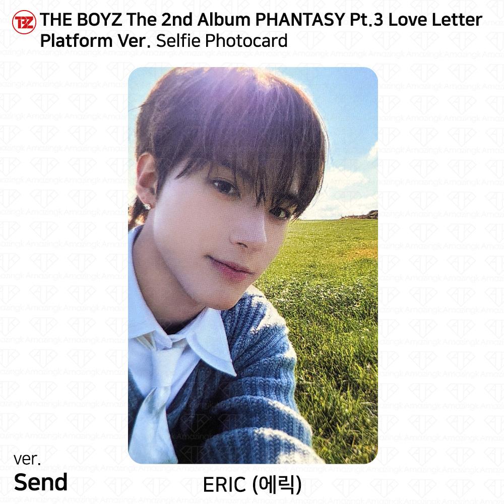 THE BOYZ Phantasy Pt.3 Платформа для любовных писем, версия QR Селфи, официальная фотокарточка