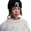 AMERICAN NEEDLE CUFFED KNIT BEANIE NY Black YANKEES