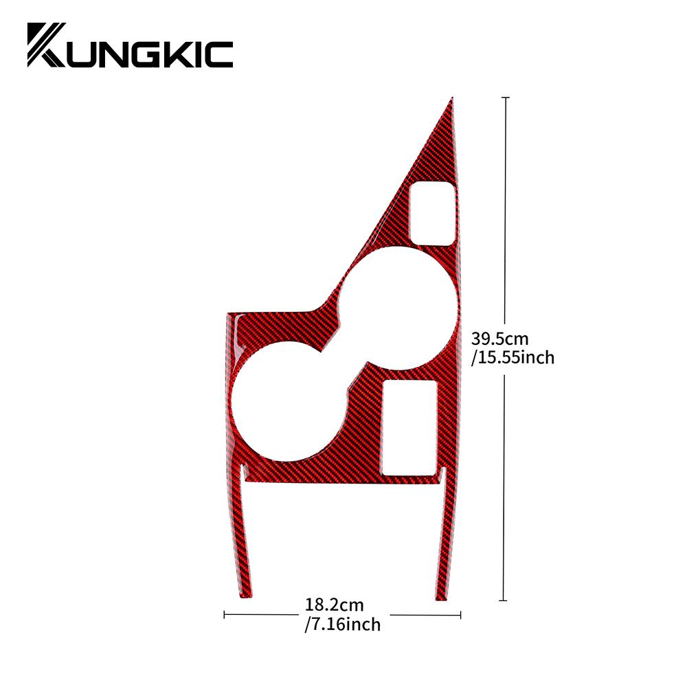Наклейка из настоящего мягкого углеродного волокна для Subaru Crosstrek 2025 для Impreza 2025 Накладка на панель управления чашкой RHD LHD Внутренняя отделка