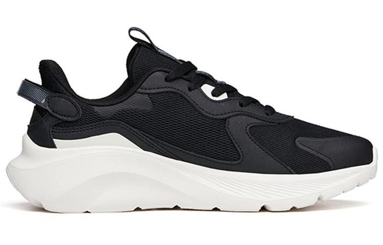 Men's Sneakers Anta Slip Resistant, Abrasion Resistant, Breathable Low top Training Shoes Men's Black White
