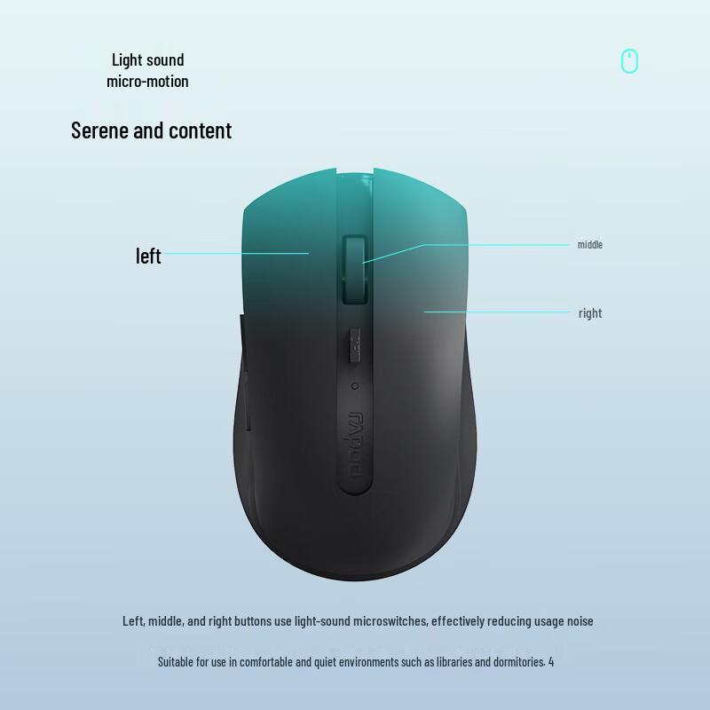 Rapoo M350G Multi-mode Wireless Silent Office Mouse