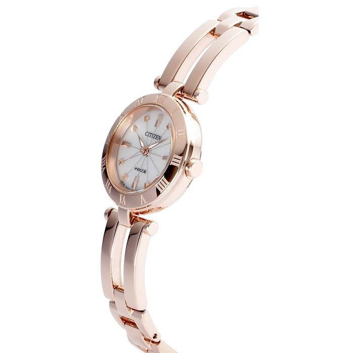 [CITIZEN] wicca NA15-1573 Женские солнечные аналоговые часы (Золотой/Белый)