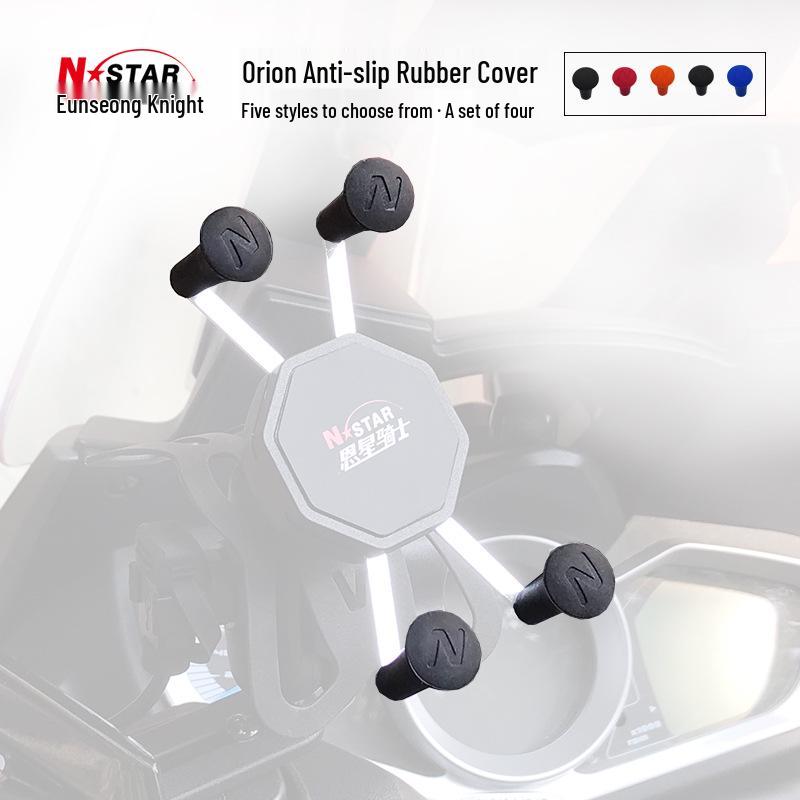 Orion Non-slip Cross-border Mobile Phone Holder with Cross Clip Rubber Head