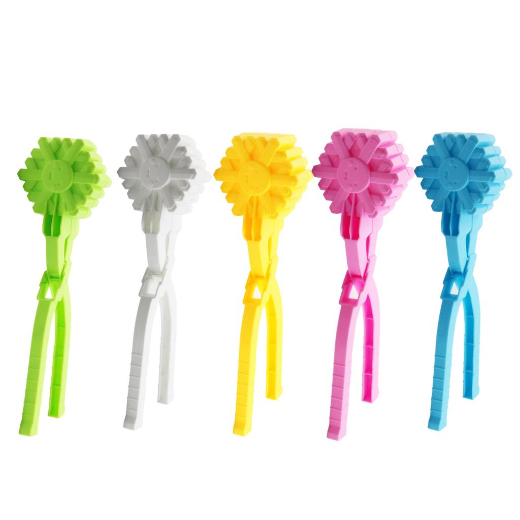 Уличная зимняя игрушка Снежколеп в форме снежинки для детей Игрушка для сильного снега Снежколеп Легко и весело