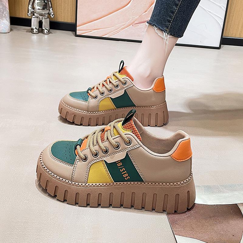 Весенние модные женские туфли в стиле Форреста Гампа 2025 года — повседневные, универсальные, мягкие кроссовки для студентов