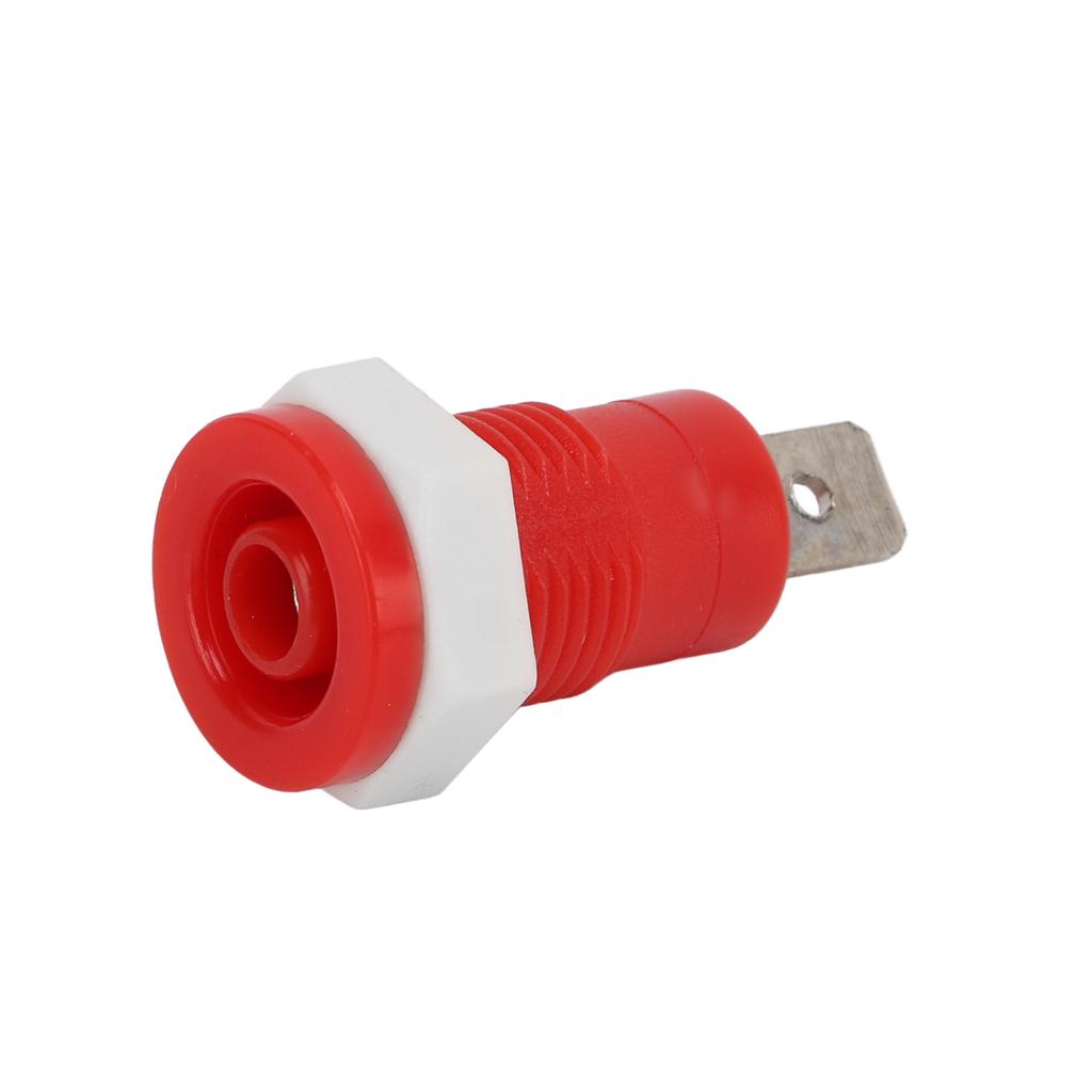 20PcsCelsiusSet Banana Socket Female Connector 4mmCelsius0.16in Brass Terminal Stable Current for Ships RVs Trucks