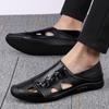 FashionHot Sale New Leather Men Shoes Casual Comfortable Loafers Moccasins High Quality Shoes Male Lightweight Driving Footwear 2024
