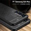Чехол для Samsung Galaxy S23 Plus Samsung S23 S 23 Plus Ultra Capa, противоударный кожаный чехол из ТПУ для чехлов Samsung S23 Plus
