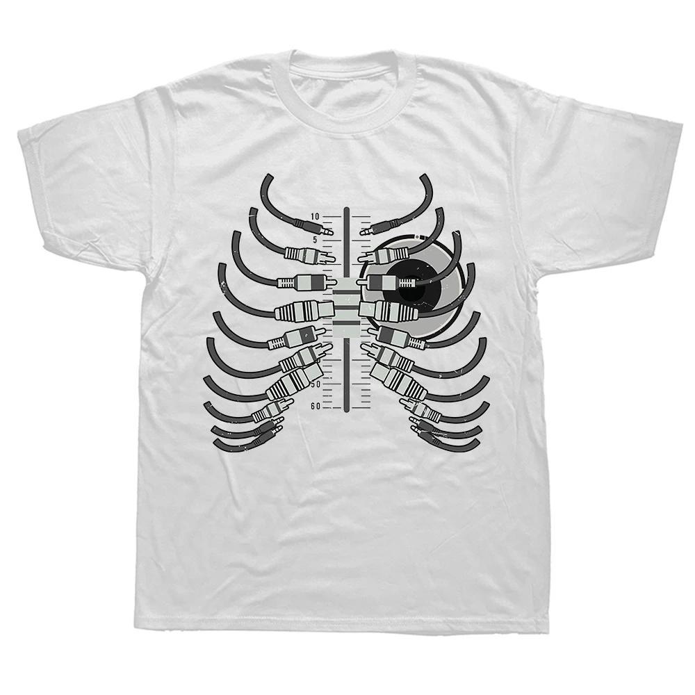 Funny Dj Cat T Shirts Summer Style Graphic Cotton Streetwear Short Sleeve Music Hip Hop Birthday Gifts T-shirt Mens Clothing