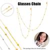 1PC Fashion Beads Metal Eyewear Accessories Glasses Chain Spectacles Cord Sunglasses Lanyards