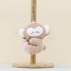 Monkey Toy Plush With Soft Short Fur For Kids Bag Ornament And Gift Keychains