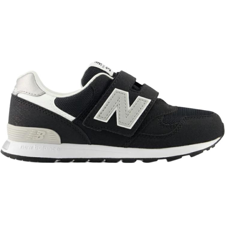 New Balance NB 313 V2 Синтетическая кожа Устойчивые к истиранию Низкие кроссовки для бега Черно-белые Детские P3139JN