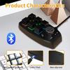 Bluetooth Programming Macro Custom Keyboard RGB 6 Key 1 Knob Copy Paste Photoshop Gaming Mini Keypad Mechanical Hotswap Macropad