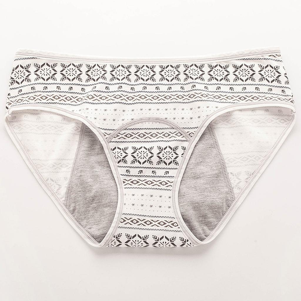 Teenagers Menstrual Panties Mid Waist Women's Panties Full Hip Panties