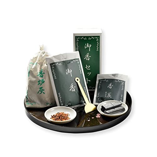 Butsuendo Brand: Incense Burner [Unshu Incense Set: Perfect for Burning Incense and Rotating Incense Burners] Memorial Service, Obon, Funeral, Wake, I