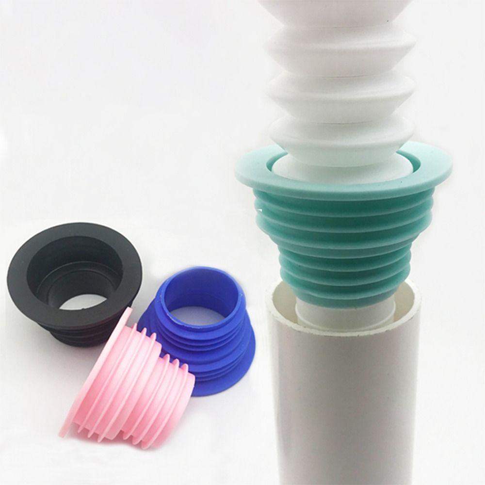 1PC Water Trap Deodorant Washing Machine Sewer Seal Ring Pool Floor Drain Silicone Sealing Plug