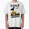 Men Casual Shirts Short Sleeves Halloween F-CAW-F Crow Shirt Anime Black Tees Oversized T-shirts