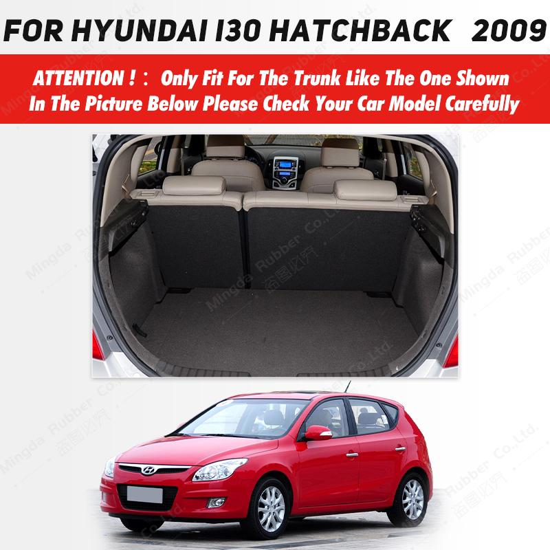 Коврик в багажник автомобиля для Hyundai i30 Hatchback 2009, изготовленные на заказ автомобильные аксессуары, интерьер автомобиля