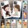 Чехол для телефона Y-Yoshitomo Nara для iPhone 11 12 13 Mini 14 15 Plus 16 Pro Max 17 Air 7 8 + SE Арт Индивидуальный Fundas 11 12 13