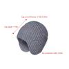 Outdoor Thicken Fine Knitted Warm Beanies Hat For Men Women Winter Solid Color Soft Breathable Earmuffs Hat