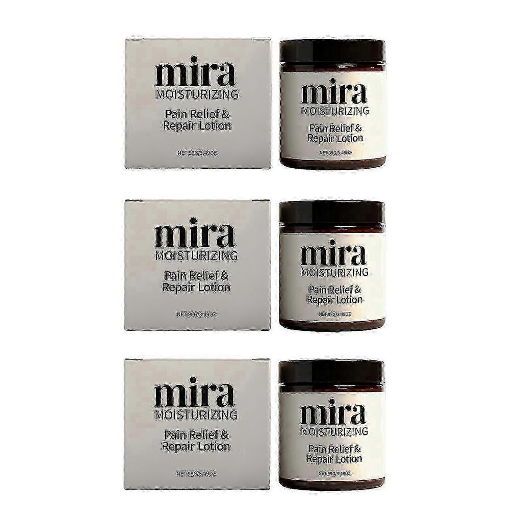 3X Mira Pain Relief and Repair Cream,Organics Pain Relief Massage Cream Rubs for Back,Neck,Hands,Knees_tgdn