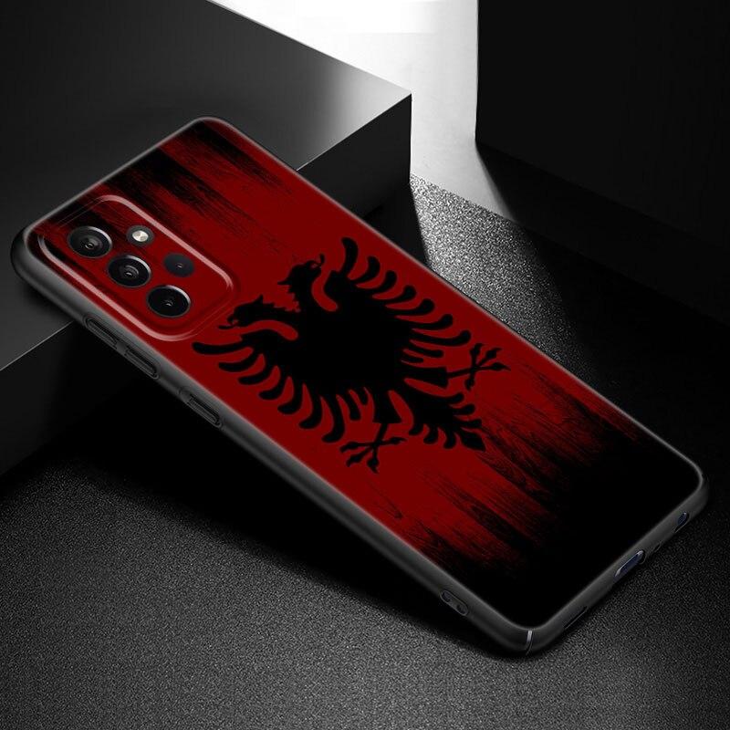 Чехол для телефона с символом флага Албании для Samsung Galaxy A21 A30 A50 A52 S A13 A22 A32 A33 A53 A73 5G A11 A12 A31 A51 A70 A71 A72