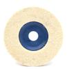 100Mm Wool Polishing Wheel Buffing Pads Angle Grinder Wheel Felt Polishing Disc