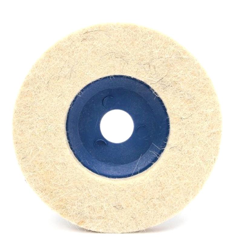 100Mm Wool Polishing Wheel Buffing Pads Angle Grinder Wheel Felt Polishing Disc